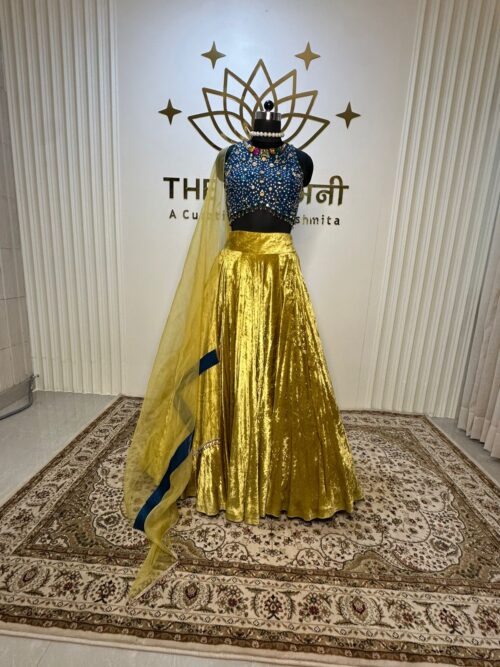 Golden with Corset Blouse - Image 2