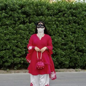 Red Suit TheSwamini Summer Collections