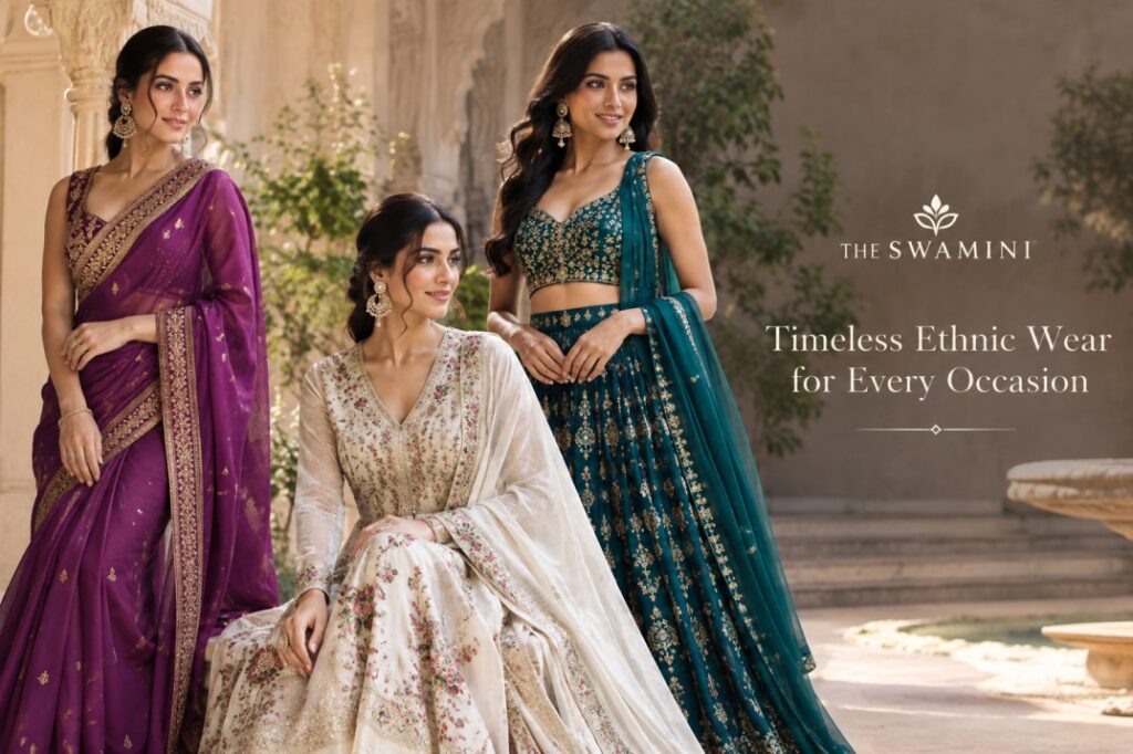 Best Ethnic Wear for Women | Designer Suits, Sarees & Lehengas